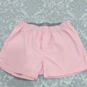 J.Crew Pink Boxer Shorts Size Medium